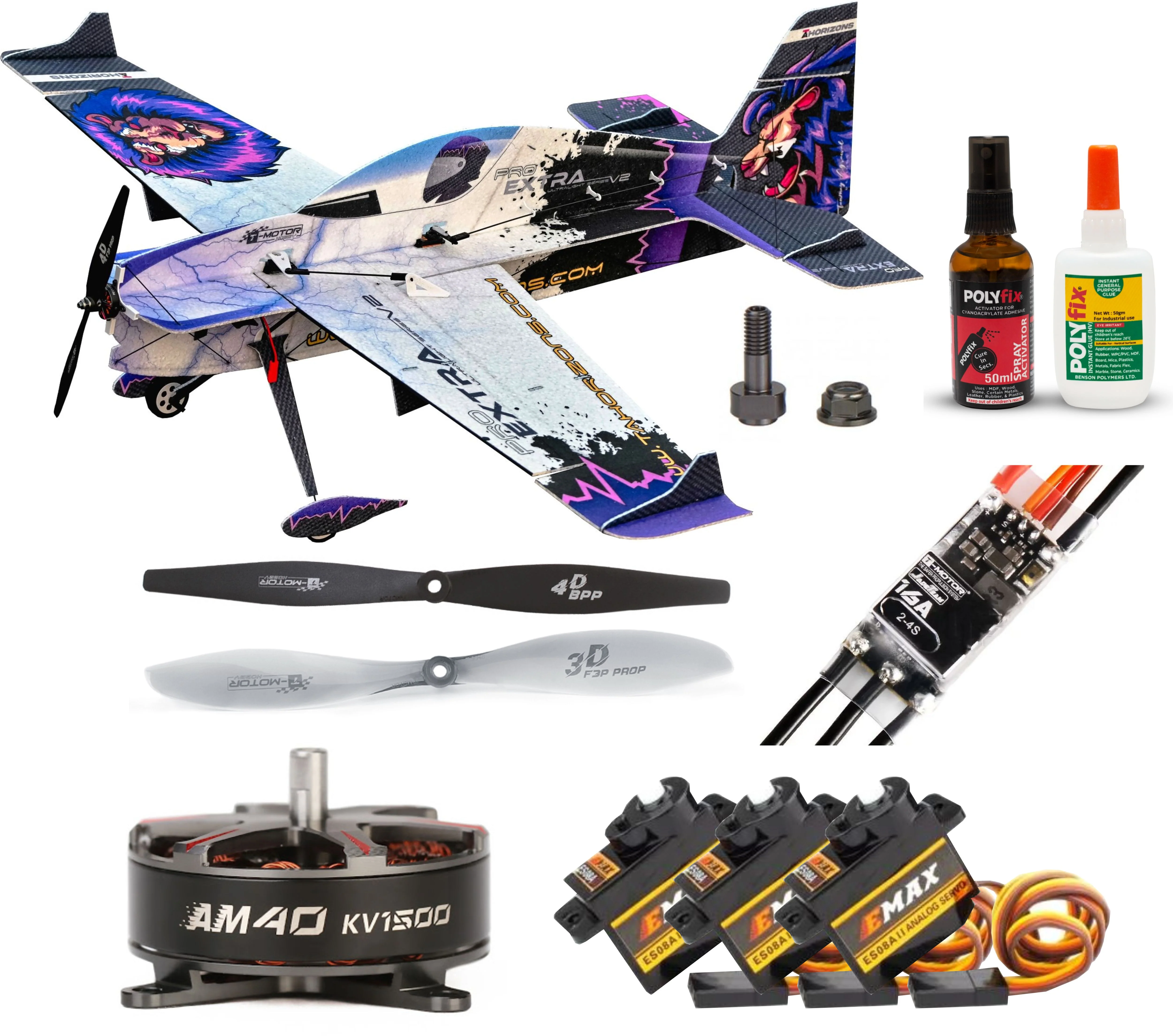 TA Horizons 34" (860mm) Pro Extra V2 Ultralight 3D/4D Purple TAH34PEV2U - Image 2