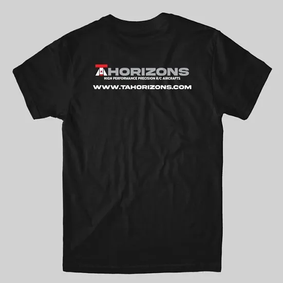 TA Horizons TA Cotton T-Shirt (Black) - Image 2