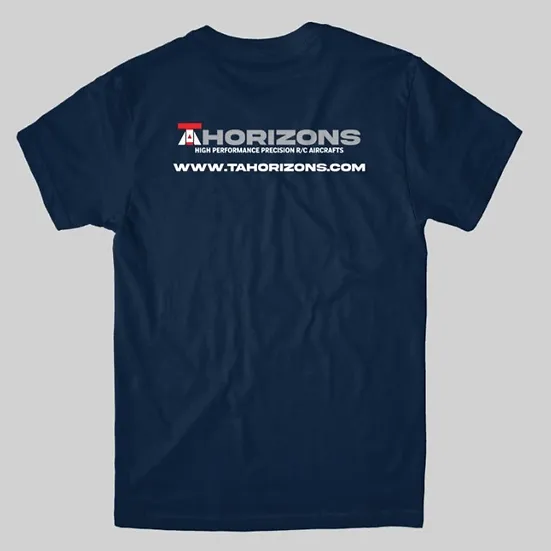 TA Horizons TA Cotton T-Shirt (Blue) - Image 2