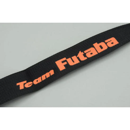 Team Futaba Neck Strap - Black & Orange EBB1063 - Image 4