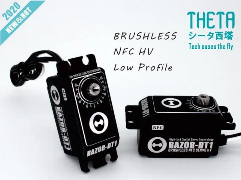 Theta Razor DT1 NFC HV Low-Profile Brushless Servo 16kg/0.051@5A/8.4V TS-RDT1 - Image 3