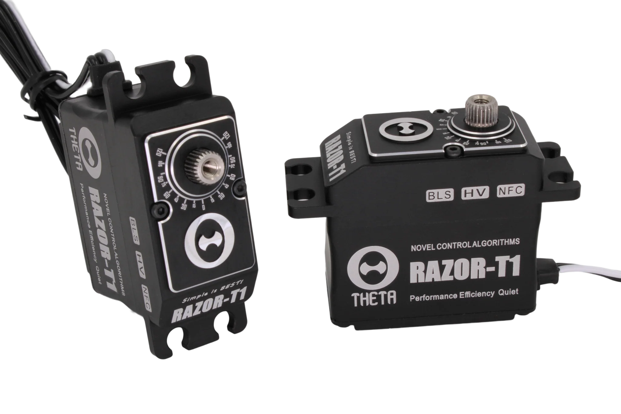 Theta Razor T1 NFC HV Brushless Tail Servo - Black 30kg/0.39@5A/8.4V TS-RT1B - Image 3