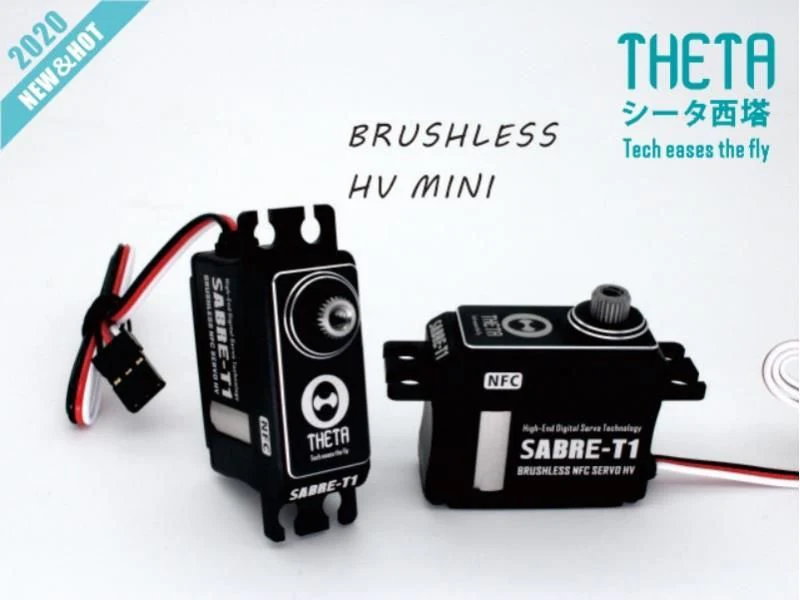 Theta Sabre T1 NFC HV Mini Brushless Servo 9KG/0.05@8.4V TS-ST1 - Image 3