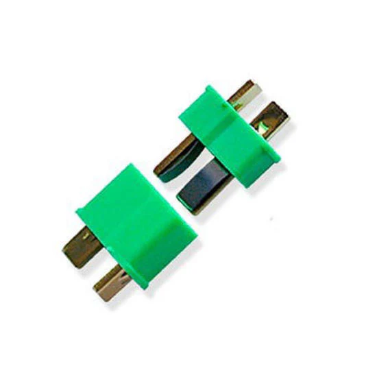 Deans Style Ultra Plug (1 Pair) - Green from TrickBits TB2011G