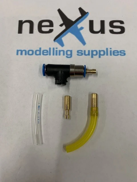 Tube Adaptor 6mm for Festo Push Fittings or Ball Valve to Barb for 6mm 1/8 Tube (3.3mm bore)