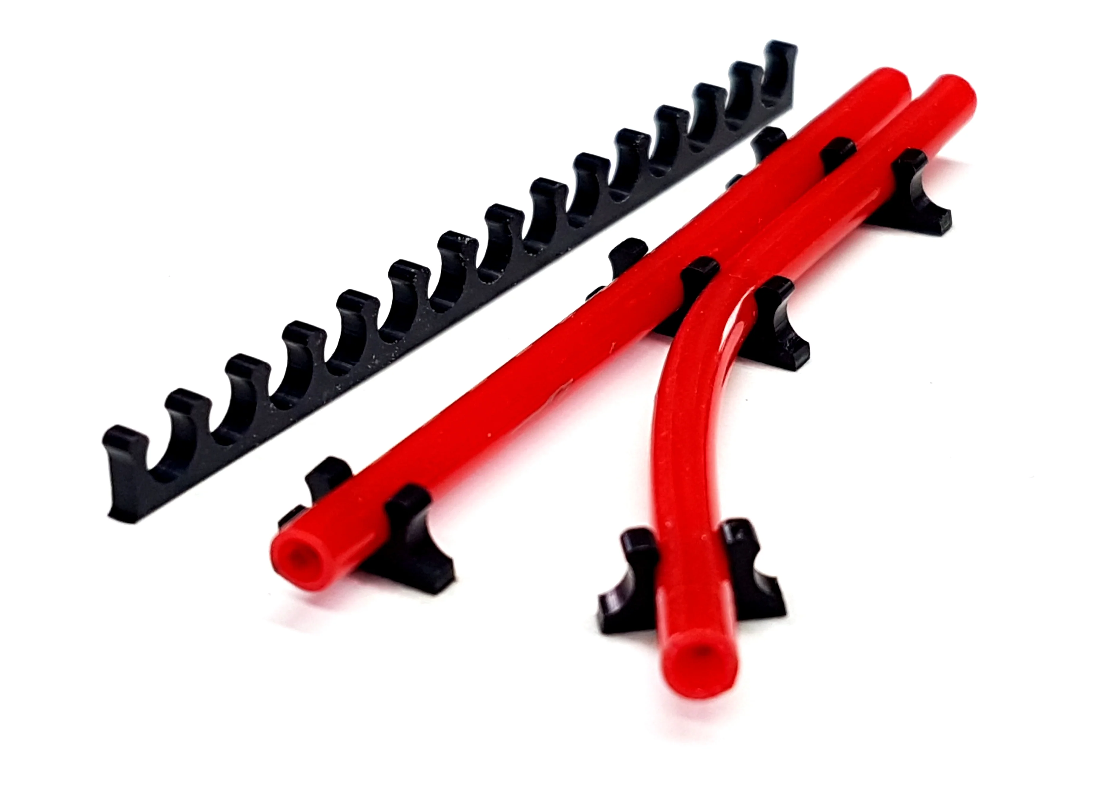 Tube Holder 4mm Black ABS Click Holder from STV-Tech 011-17