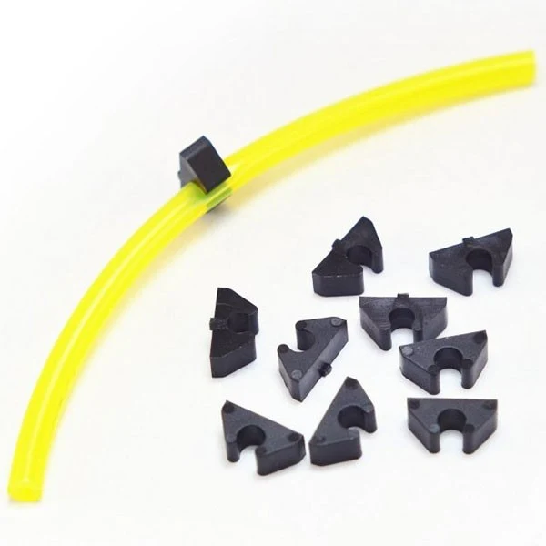 Tube Tidy Clips 6mm or 0.25 inch Tygon (Pack of 8) from Model Aviation Products (MAP)