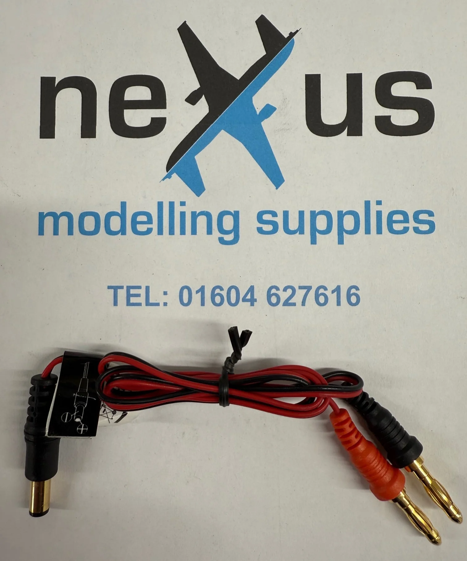 TX Charger Lead 5.5mm od 2.5mm Centre to 4mm Gold Connectors