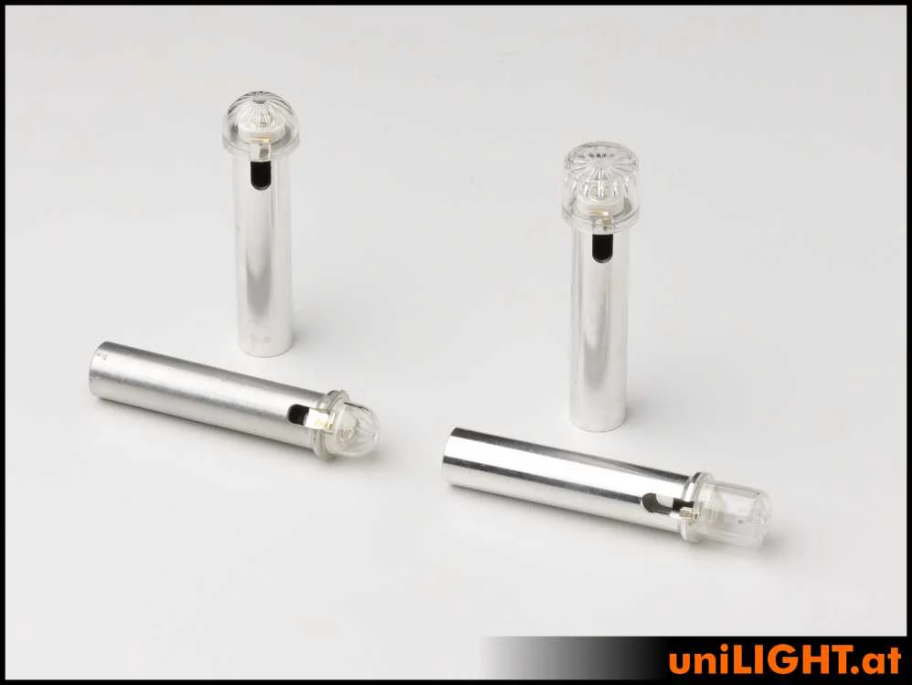 UniLight 10mm PIN Navigation Light, 4x2W, T-Fuse - Red - Image 3