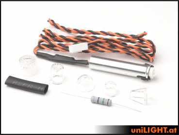UniLight 10mm PIN Navigation Light, 4x2W, T-Fuse - Red - Image 4