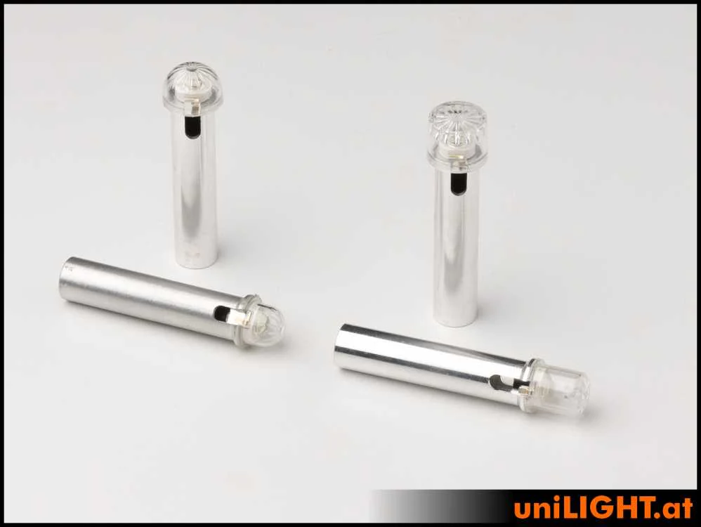 UniLight 10mm PIN Strobe Light, 8x2W, T-Fuse - White - Image 3