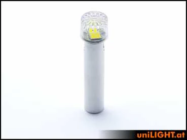 UniLight 13/15mm Pin Strobe Light, 16X2W, T-Fuse - White - Image 4