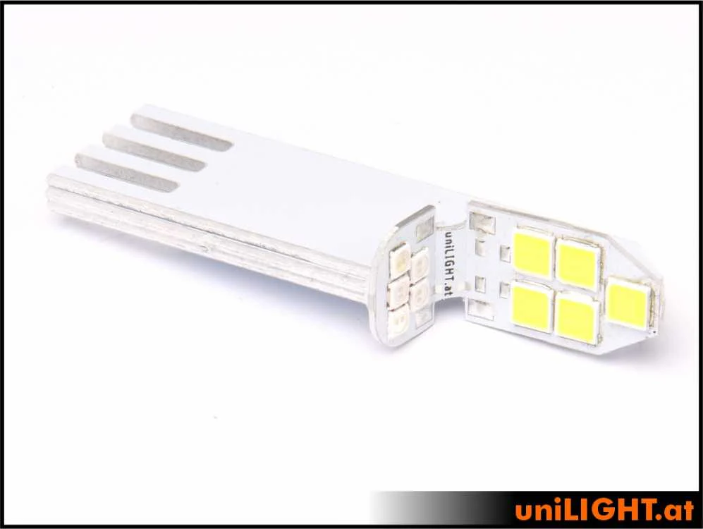 UniLight 15mm DUALREC navigation+strobe, 32Wx2 T-Fuse Red-White DUALREC15F-320x2-RTWE
