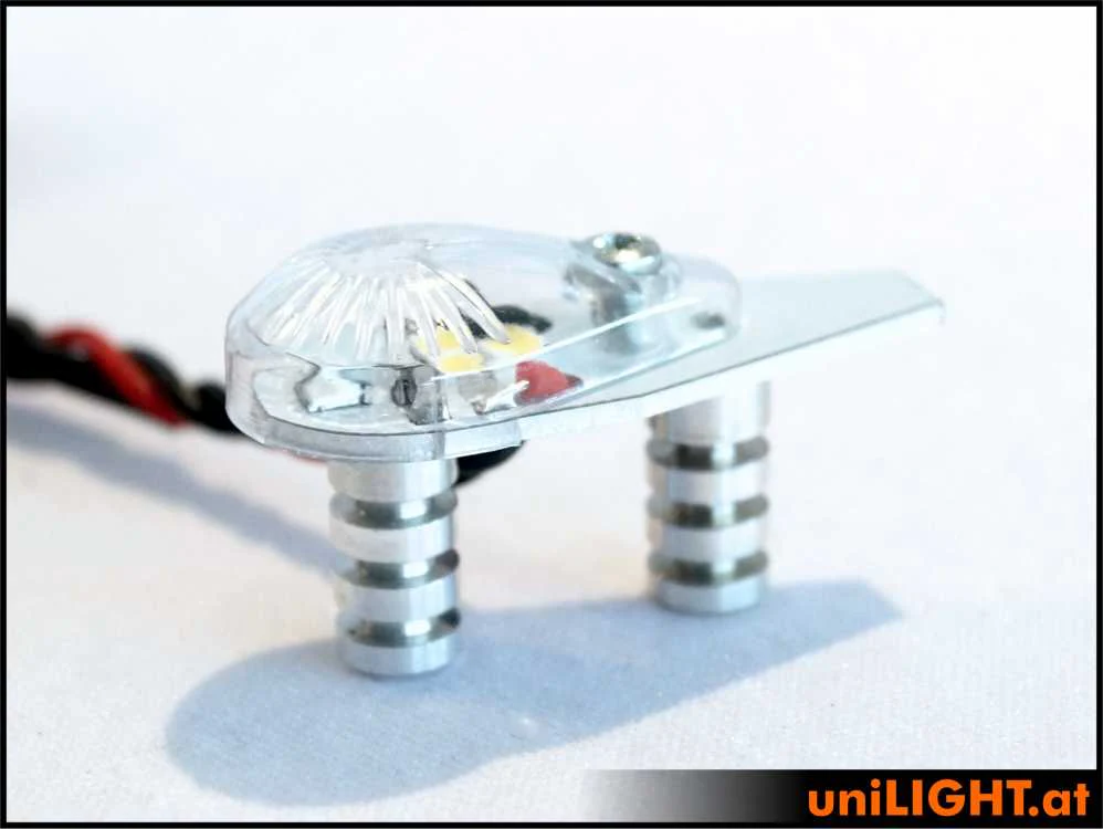 UniLight 16mm Dual Navigation + Strobe Light, 10Wx2 - Red-White - Image 3