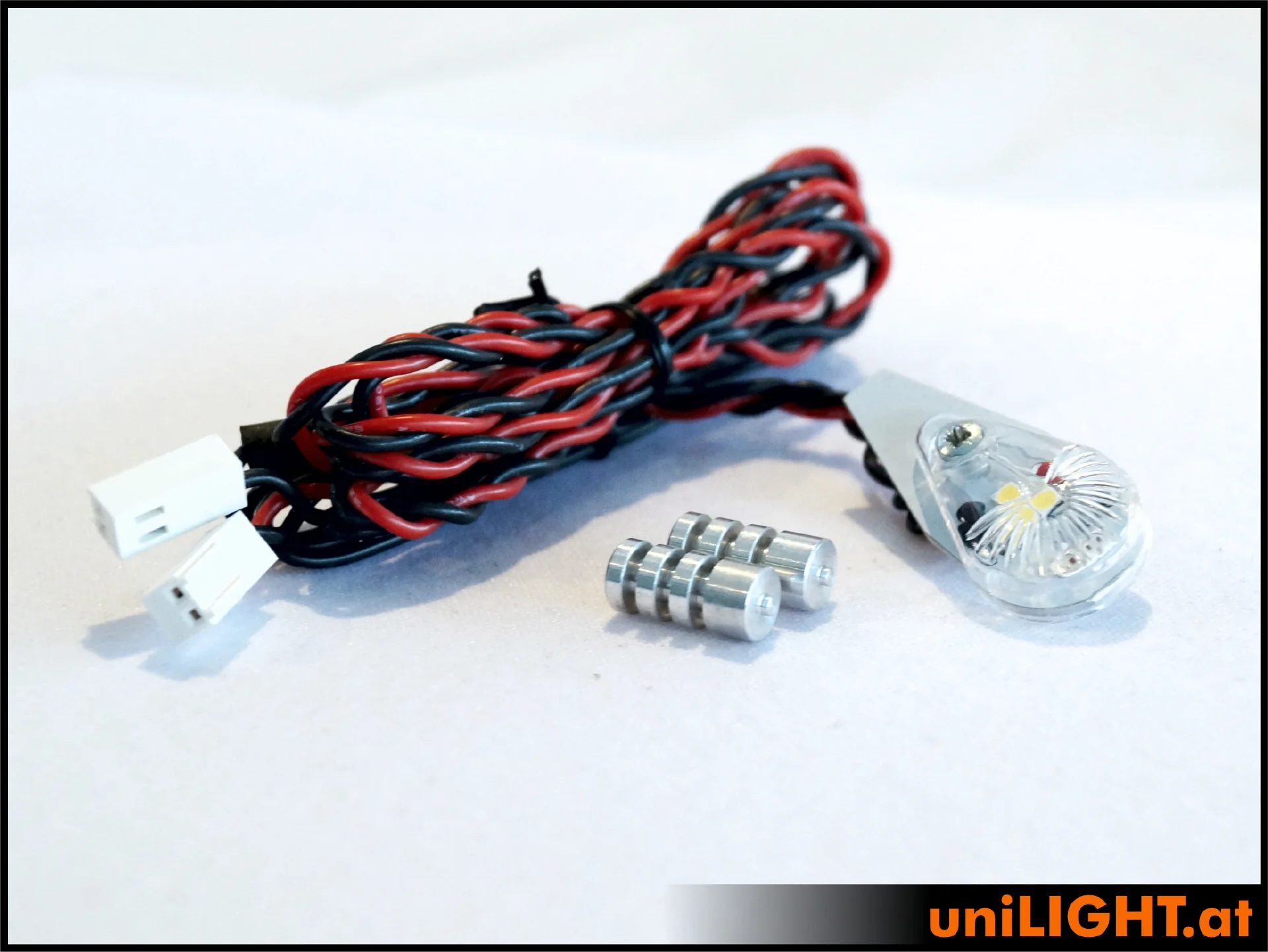 UniLight 16mm Dual Navigation + Strobe Light, 10Wx2 - Red-White - Image 4