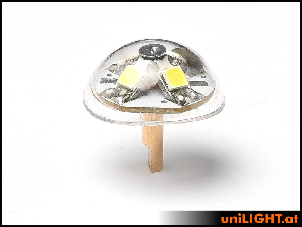 UniLight 17mm Hemisphere Strobe Light 9Wx2 RND17X-090x2-WE - Image 4