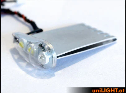 UniLight 18mm Dual Navigation + Strobe Light, 24Wx2, T-Fuse - Green-White - Image 3