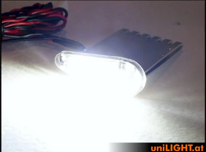 UniLight 18mm Dual Navigation + Strobe Light, 24Wx2, T-Fuse - Green-White - Image 5