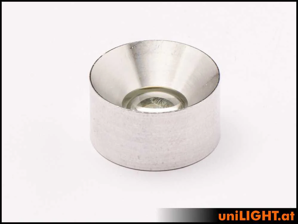 UniLight 19mm Gear-Spotlight, 2.6Wx2, Short - White - Image 2