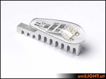 UniLight 20mm Pro Navigation Light, 7Wx2, Short - Red - Image 3