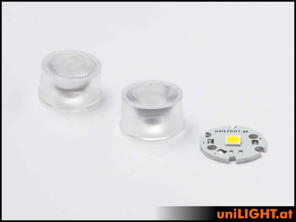 UniLight 21mm ECO-Spotlight, 2.2Wx2, Short - White - Image 3