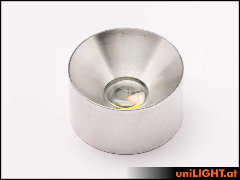 UniLight 25mm Gear Spotlight, 3Wx2, Kurz - White - Image 2