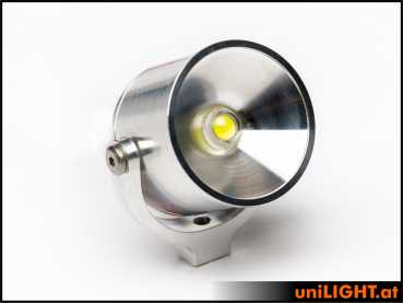 UniLight 25mm Ultrapower-Searchlight, 8Wx2, T-Fuse - White - Image 2