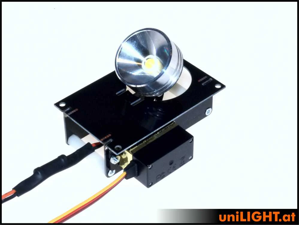 UniLight 26mm Drop-Out Spotlight HVF, 8Wx2, T-Fuse - White