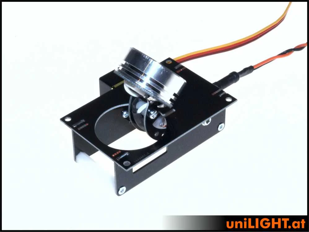 UniLight 26mm Drop-Out Spotlight HVF, 8Wx2, T-Fuse - White - Image 3