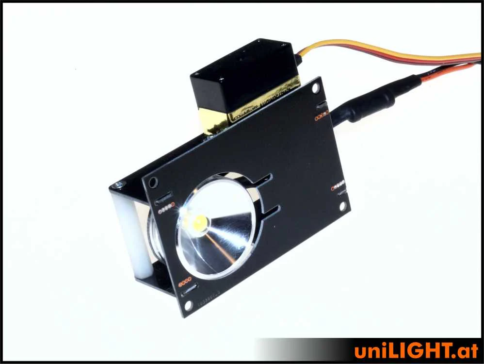 UniLight 26mm Drop-Out Spotlight HVF, 8Wx2, T-Fuse - White - Image 5