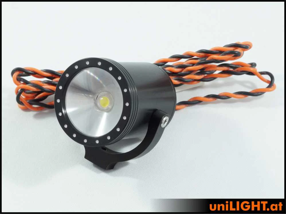 UniLight 31mm Searchlight, Scale, Black, 8Wx2, T-Fuse - White - Image 3