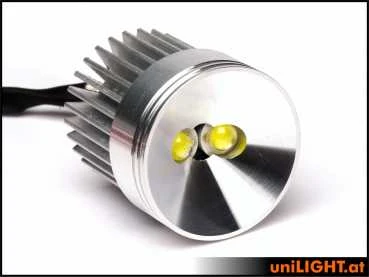UniLight 35mm Alu-Spotlight, 16Wx2, T-Fuse - White - Image 4