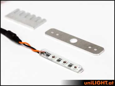 UniLight 5mm Bar Navigation Light, 3Wx2 - Green - Image 2
