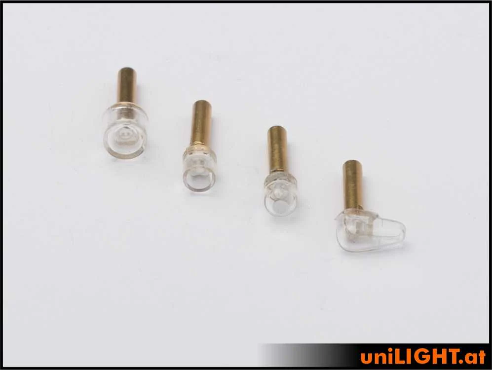 UniLight 5mm PIN Navigation Light, 1Wx2, Short - Red - Image 3