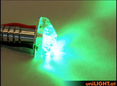 UniLight 8mm Mini Navigation Light, 4W - Green - Image 4