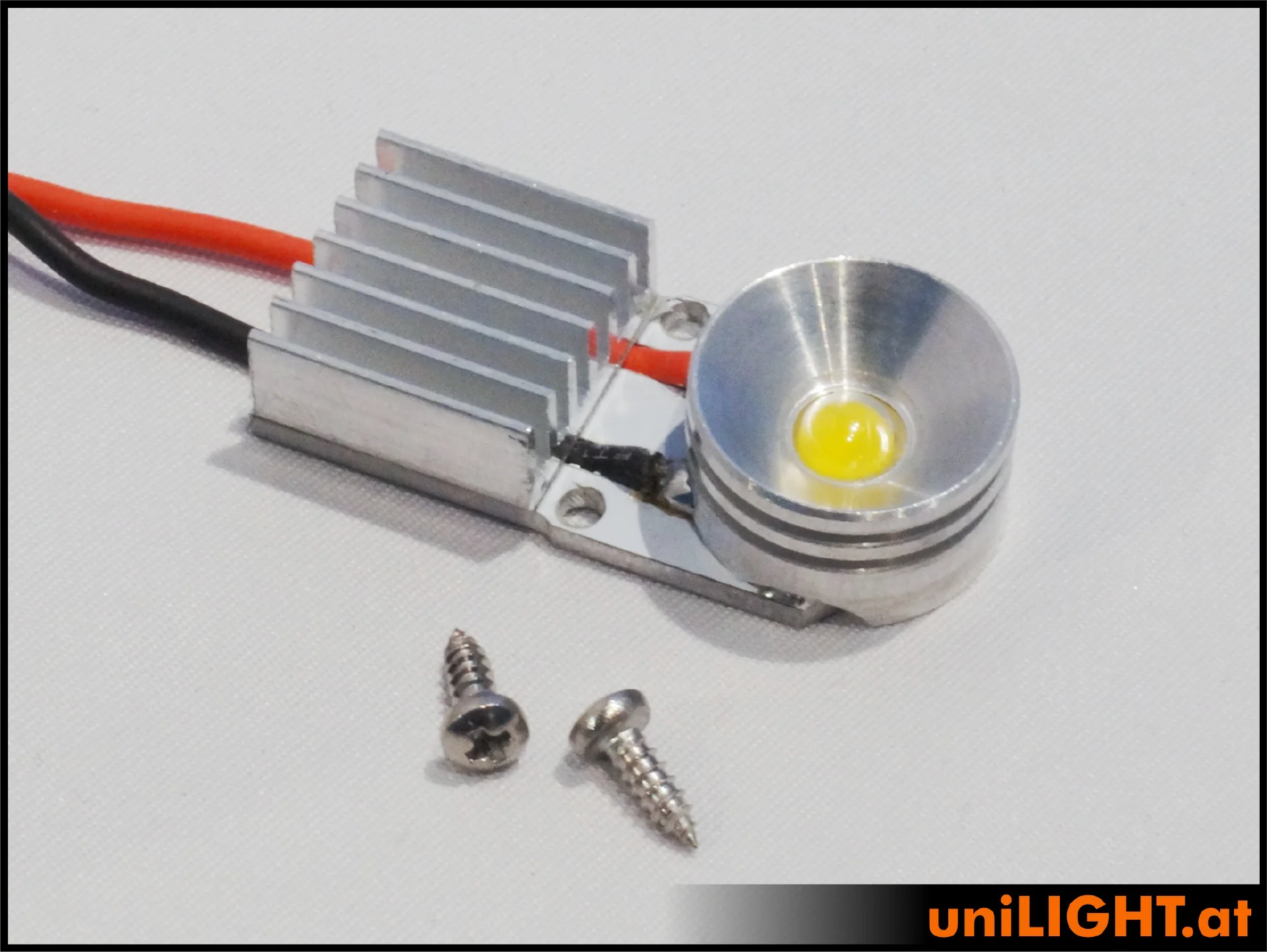 UniLight 16mm Gear-Spotlight, 8Wx2 - White - Image 2