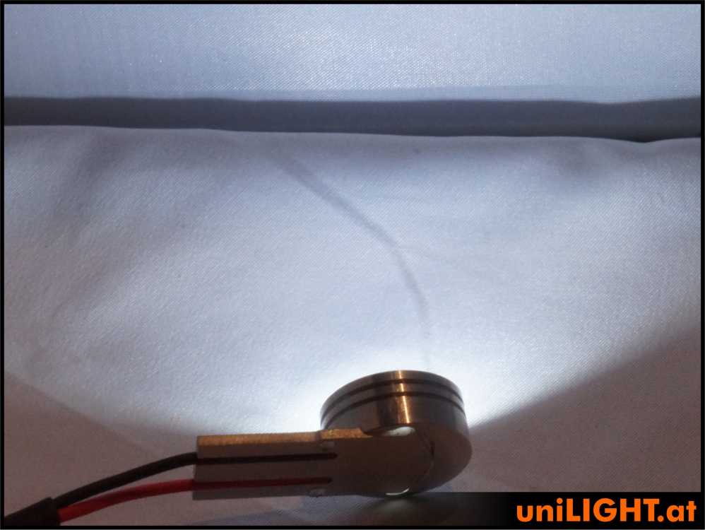 UniLight 20mm Gear-Spotlight, 8Wx2,Short - White - Image 3