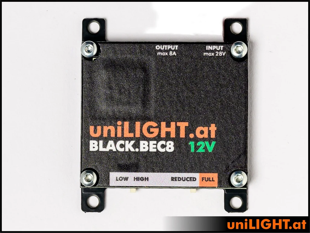 UniLIGHT BEC Module 8A/12V MODUL-BEC8-12V