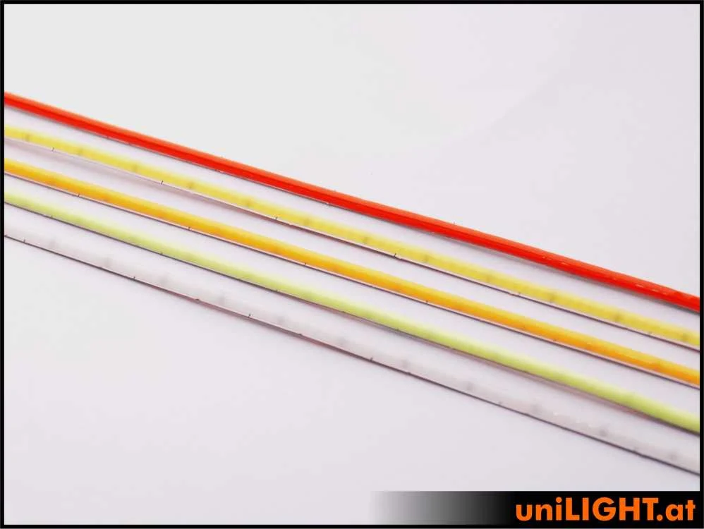 UniLight Cob Strip 3mm, 4W/M, 3M Length - Green - Image 7
