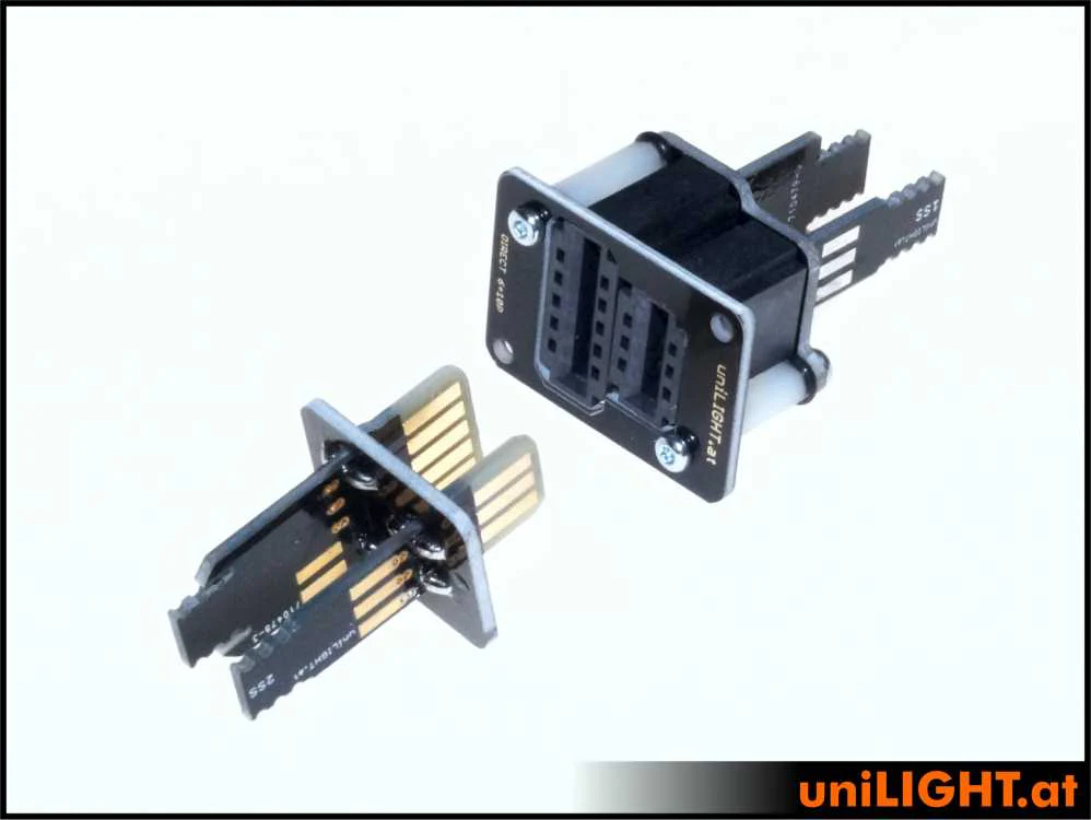 UniLight Direct Cable Connection, 6 Primary (2 Servo) 4 Secondary Pins (Assembled (2 Pair, M/F) - Image 5