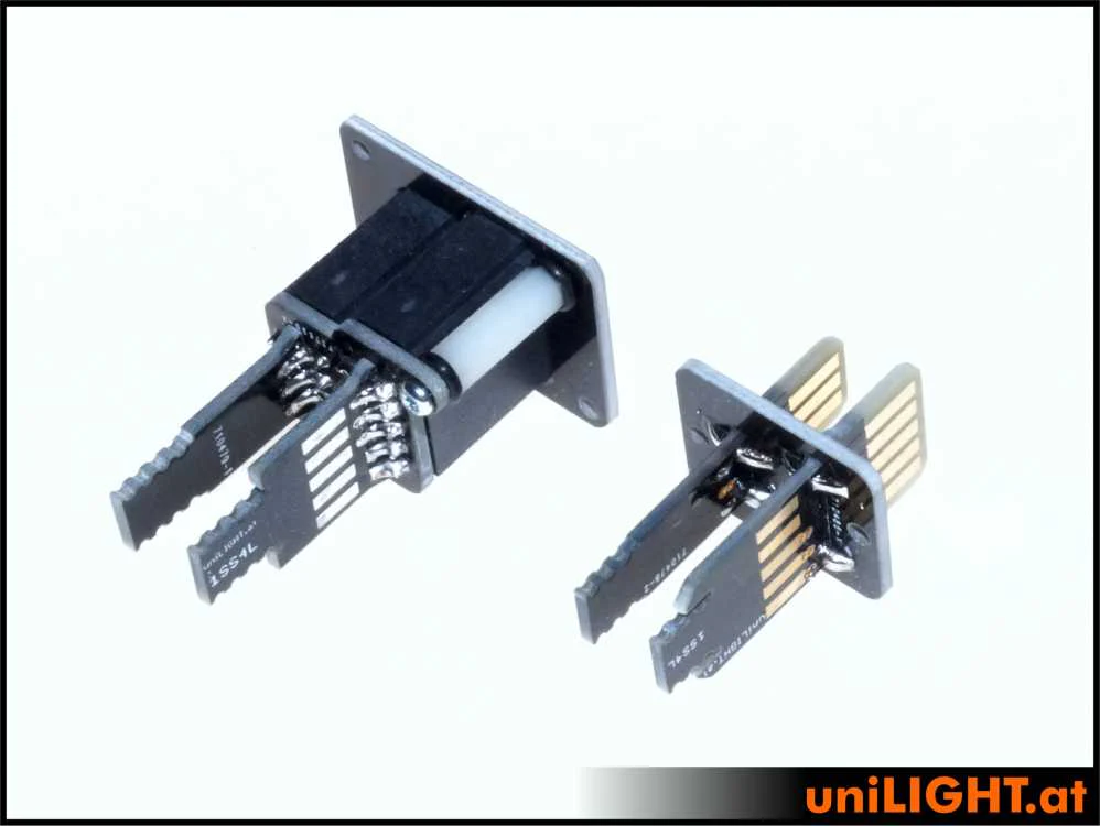 UniLight Direct Cable Connection, 6 Primary (2 Servo) 4 Secondary Pins (Assembled (2 Pair, M/F) - Image 6