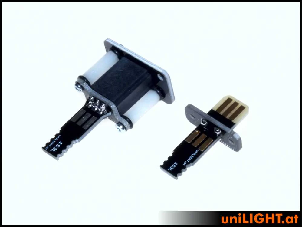 UniLight Direct Cable Connection, 6 Secondary Pins (Assembled With Cable (1 Pair, M/F) - Image 6