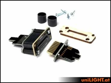 UniLight Direct Cable Connection-Single, 6 Primary (2 Servo) 4 Secondary Pins (Assembled With Cable (1 Pair, M/F) - Image 8