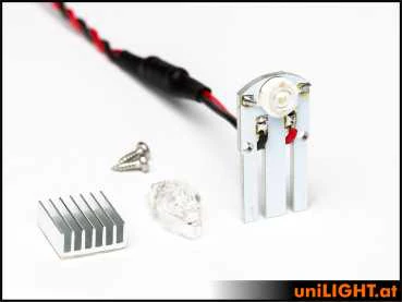 UniLight Flat Navigation Light, 4W - Red - Image 3