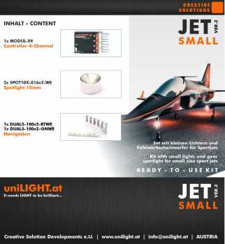 UniLight Jet Small Lighting Set SET-JET-S3 - Image 5