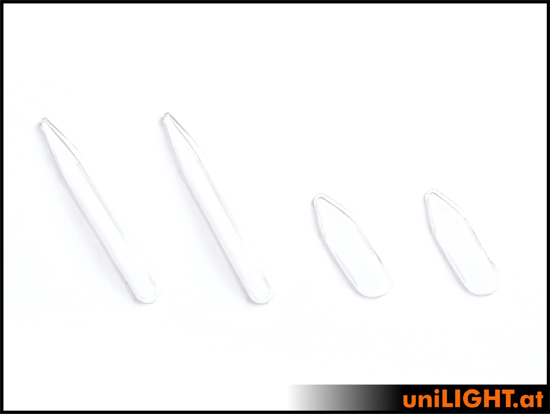 UniLight Light Caps For 6mm And 9mm Lights