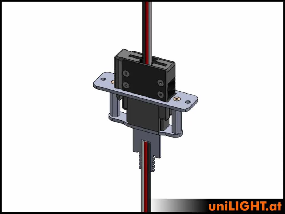 UniLight Locking Cable Connection, 3 Primary (1 Servo) 4 Secondary Pins (Assembled With Cable (1 Pair, M/F) - Image 8