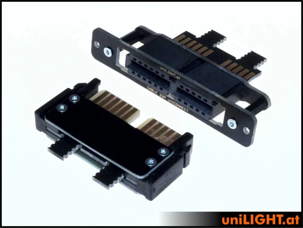 UniLight Locking Cable Connection, 6 Primary (2 Servos) 10 Secondary Pins (Assembled With Cable (2 Pair Both Sides) - Image 3