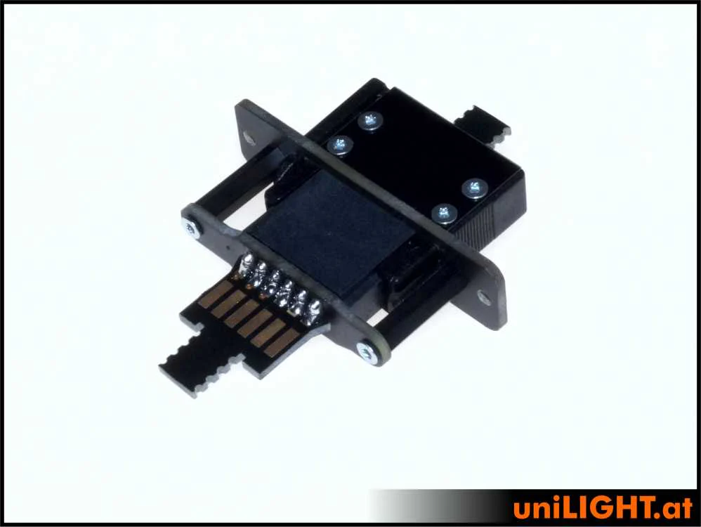 UniLight Locking Cable Connection, 6 Primary Pins (2 Servos) (2 Pair, M/F) CABLE-6P-RTW - Image 2
