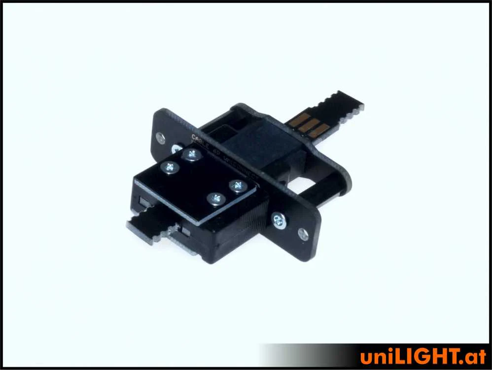 UniLight Locking Cable Connection, 6 Secondary Pins (Assembled (2 Pair, M/F) CABLE-6S-RTW - Image 2